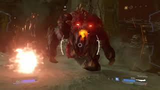 Doom 2016 Gameplay (Classic Weapon View + No Crosshair).