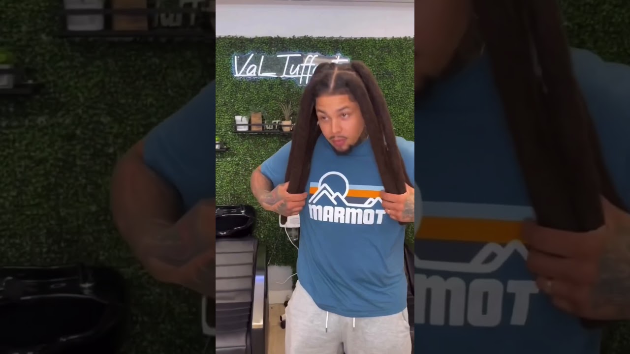 2 years without any maintenance or retwist hair combined into wicks and resection 