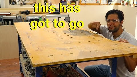 time for a new workbench top (pt. 1)