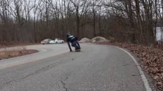 Improvise Skating - Mid Winter Longboarding