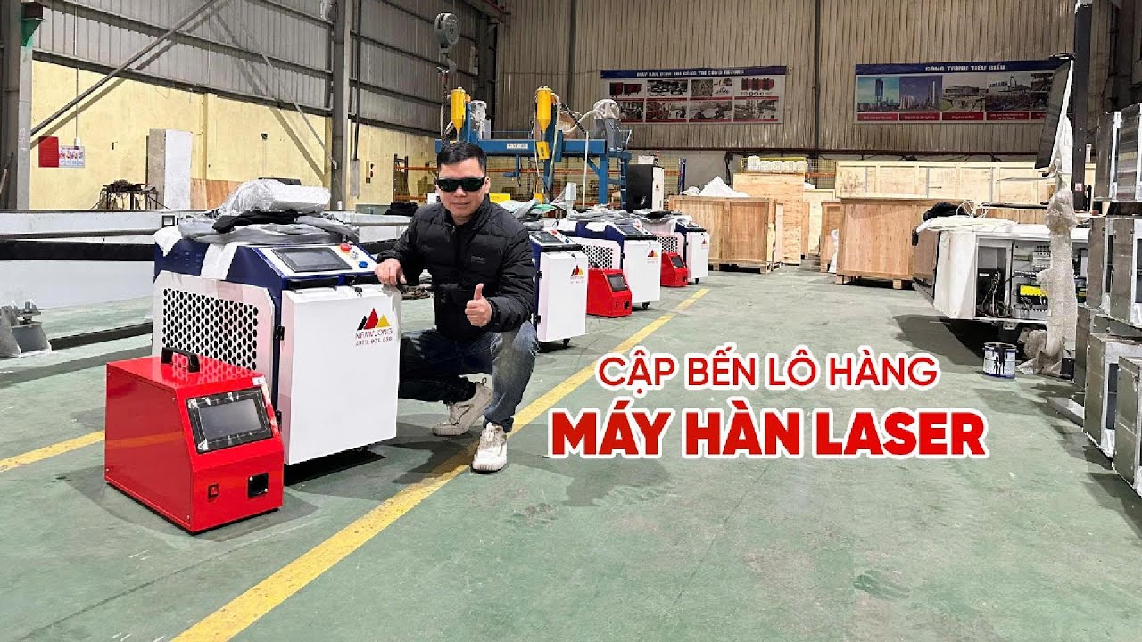 MÁY HÀN LASER MERKEL - LÔ HÀNG MỚI VỀ | MayhanNamVuong