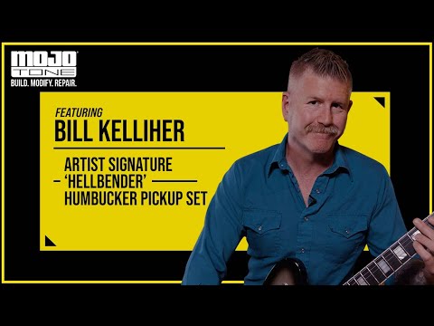 MOJOTONE Bill Kelliher Artist Signature 'Hellbender' Pickup Set with Bill Kelliher