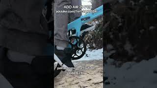 Wspomaganie pod górkę ADO AIR 20 Pro #rowerelektryczny #adobike #bartezki #ebike
