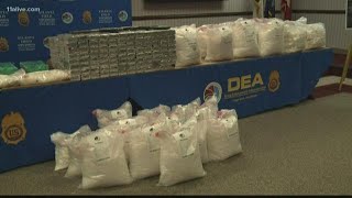 Agents seized enough meth for 2.3 million individual doses in massive bust
