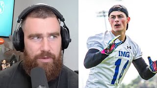 Travis Kelce REACTS to Louis Rees-Zammit Signing With The Kansas City Chiefs