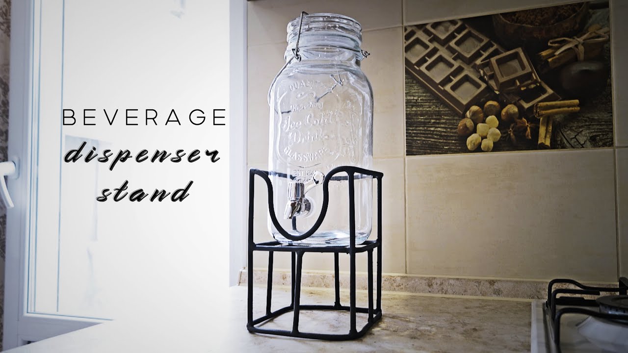 DIY Drink Dispenser Stand {Pottery Barn Knock Off} - My Frugal Adventures