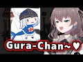 Matsuri Loves Gura's Cute 3D Wiggle 【ENG Sub/Hololive】