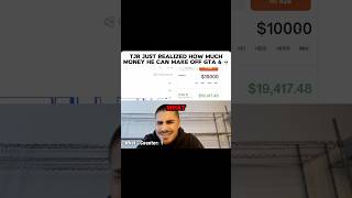 Did bro just find the infinite money glitch? 😭 @TJRTrades #viralitypoly #gta6 #tjr #polymarket
