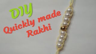 A Simple and Quickly made Rakhi | Friendship Band| Brasslate Idea