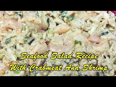 Seafood Salad Recipe With Crabmeat And Shrimp