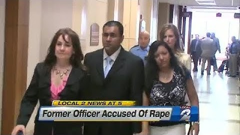 Alleged rape victim testifies against now ex-officer