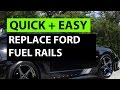 How to Replace Fuel Rails - 99-04 Ford Mustang GT 4.6L V8