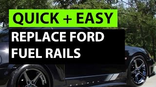 How to Replace Fuel Rails - 99-04 Ford Mustang GT 4.6L V8