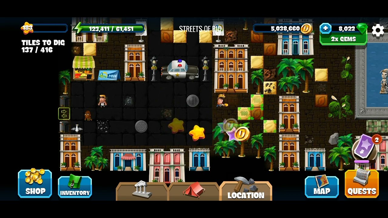 Streets of Rio - #2 Summer Games Remastered Diggy's Adventure