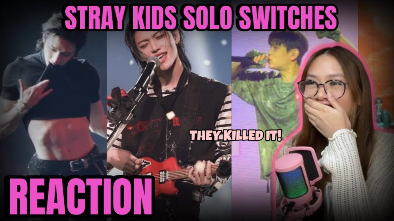 THEY CAN DO IT ALL! STRAY KIDS SOLO SWITCHES REACTION 2025 Fanmeeting