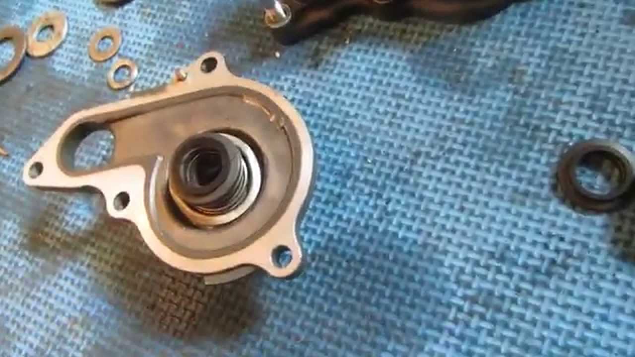 DRZ400 teardown part 9 (water pump) YouTube