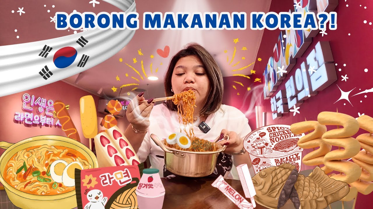 BORONG JAJANAN KOREA DI K3MART
