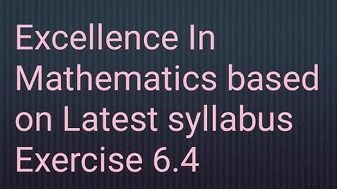 Class 4th, Excellence in mathematics, chapter 6, exercise 6.4 based on prime factoriestion