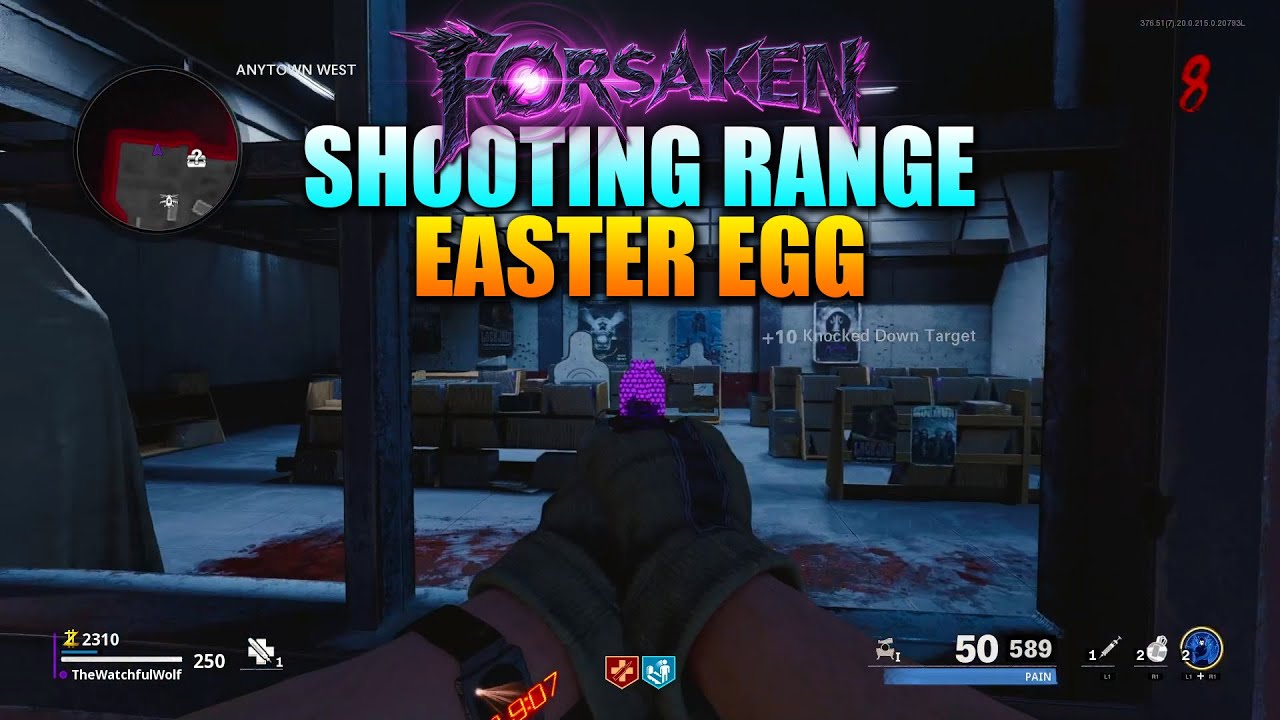 Shooting Range Easter Egg in Forsaken (Cold War Zombies)
