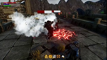 UE4 - Chaos Eternal - Blood Knights and Guardian Boss (take 1)