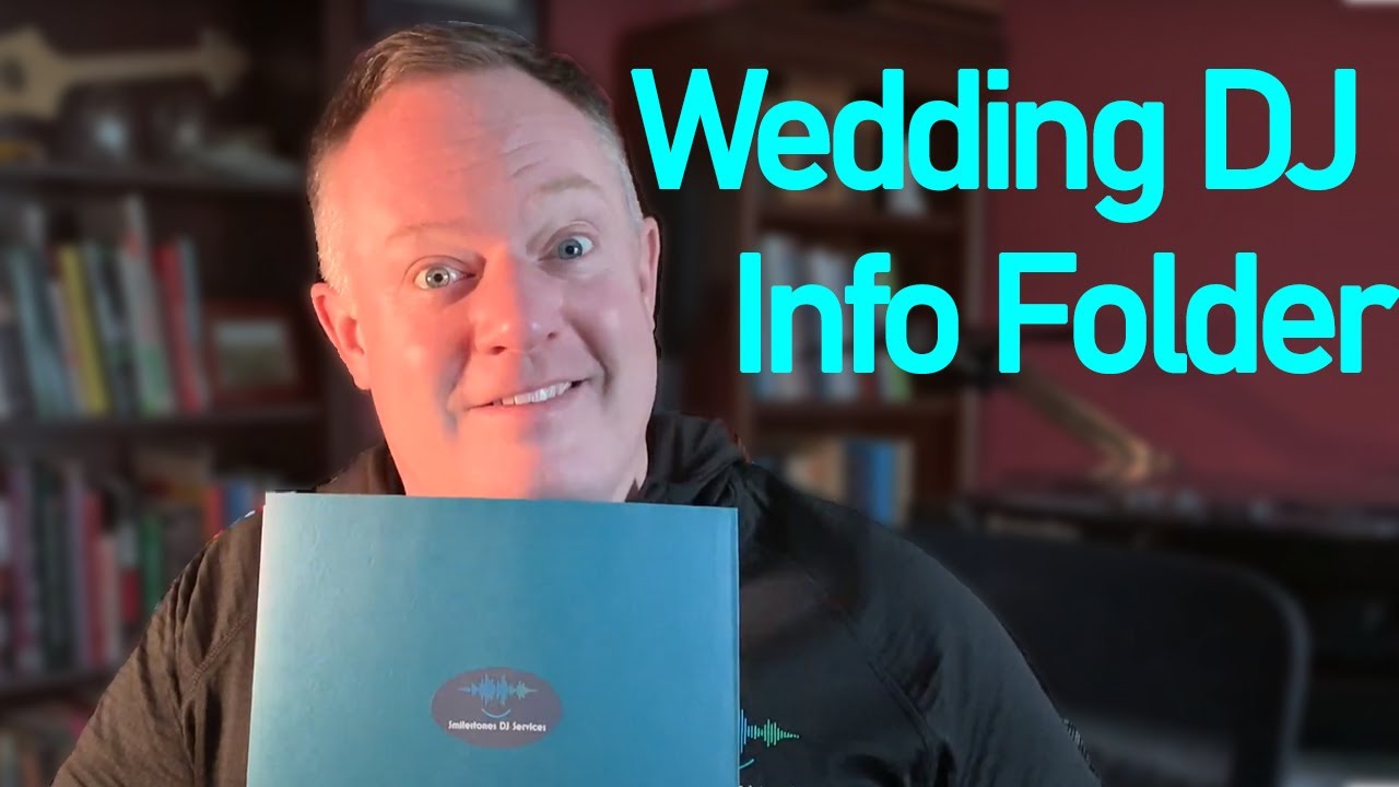 Folder of DJ Paperwork to Win Over Wedding Clients! - YouTube