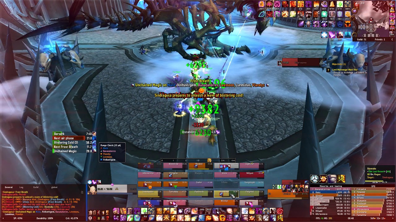 Warmane Wotlk - HC Sindragosa [Disc Priest POV]