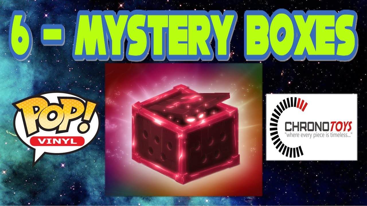 6 FUNKO POP MYSTERY BOXES CHRONO TOYS ! IN HOPES OF A GRAIL ! YouTube