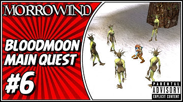 Morrowind: Bloodmoon - Skaal Test Of Loyalty - Ritual of Trees (Bloodmoon Main Quest #6) Gameplay