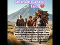 when God tests👊... he provides🙌#biblestories #christanshorts #Abraham and Isaac