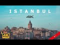 Istanbul, Turkey 🇹🇷 - By Drone , Walking Tour [4K]