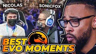 Reacting to the BEST MOMENTS of Mortal Kombat at EVO! (2011-2024) 