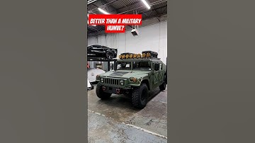 Is this the way military Humvees should be made? #humvee #overland #hmmwv #offroading #usmc