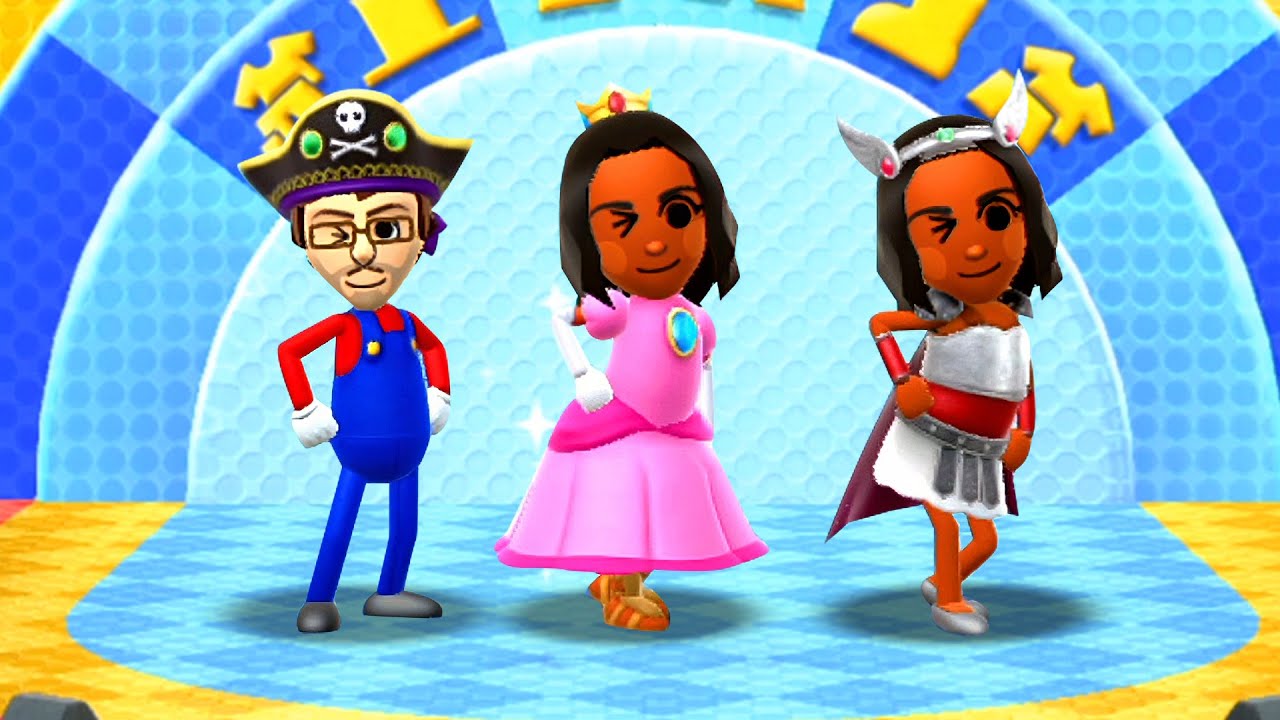 Wii Party U - Can SpongeBob Win Mii Fashion Plaza? (Hardcore Difficulty)