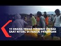 11 Orang Tewas Terseret Ombak Saat Melakukan Ritual di Pantai Payangan