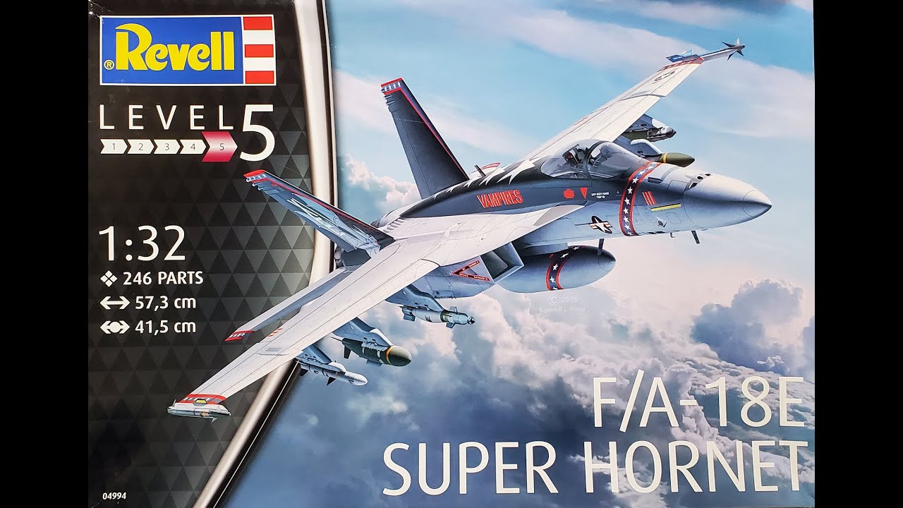 F/A-18E SUPER HORNET 1:32 スケール Trumpeter 1/32 scale F/A-18-E Super Hornet | Finescale