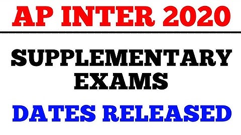 Ap inter advanced supplementary exams timetable || bsd telugu tech