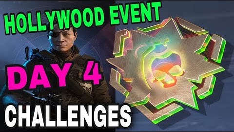 DIVISION 2 SEASON 4 MANHUNT HOLLYWOOD EVENT (DAY 4 CHALLENGES) GUIDE