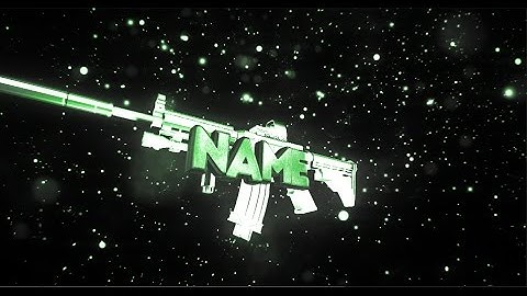 CROMAVE | GREEN M4A1 INTRO TEMPLATE FREE!