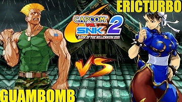 Capcom vs SNK 2: ERICTURBO vs GUAMBOMB (CVS2) pt 3