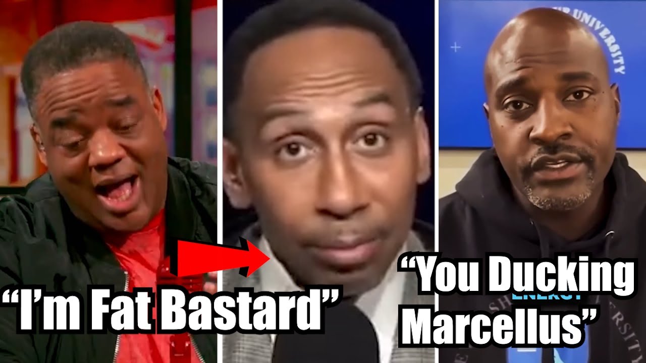 Jason Whitlock GOES OFF On Stephen A Smith For Ducking Marcellus Wiley ...