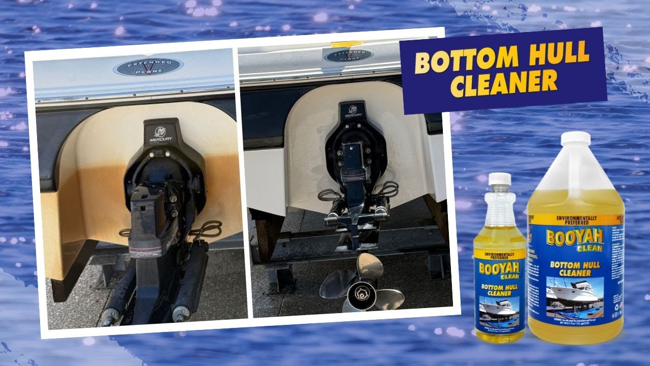 Booyah Clean Bottom Hull Cleaner - YouTube