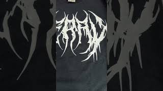 Pepper or black???? Feral Metal Font 20% off! #fyp #feral #metalhead