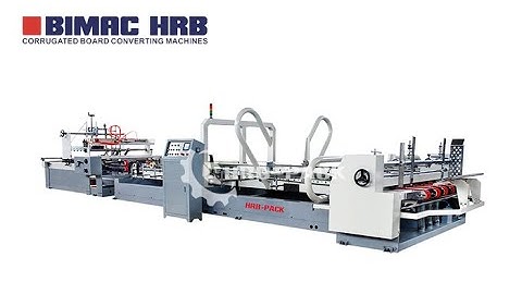 Fully automatic folder gluer machine, folding gluing machine for carton box making machine