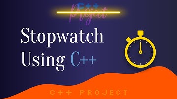 Een stopwatch maken met C++ | C++-programmeerhandleiding | C++-miniproject