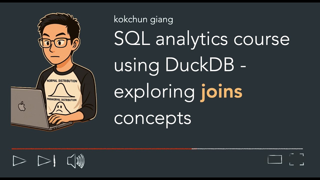 SQL analytics course with DuckDB - joins concepts - YouTube