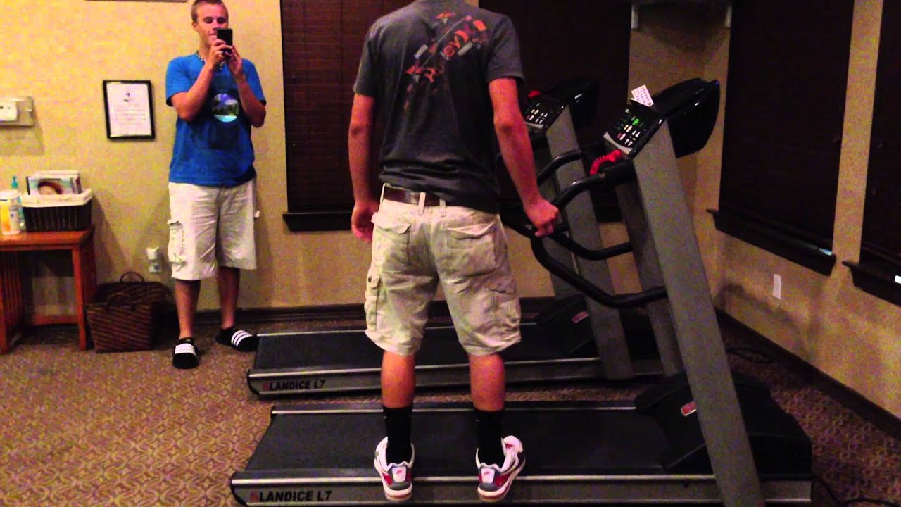 treadmill accident YouTube