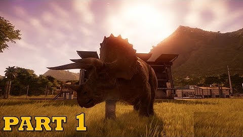 Jurassic World Evolution Gameplay Walkthrough (Full Game) [No Commentary] - Part 1