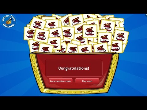 Club Penguin: 100,000+ Coins U0026 183 Codes [2014]