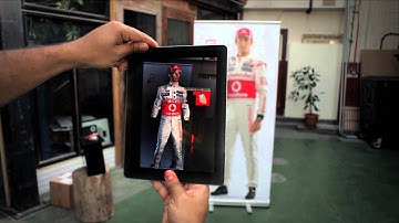Jenson Button - Augmented Reality Demo
