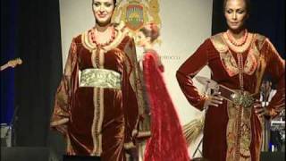 Moroccan caftan show in london